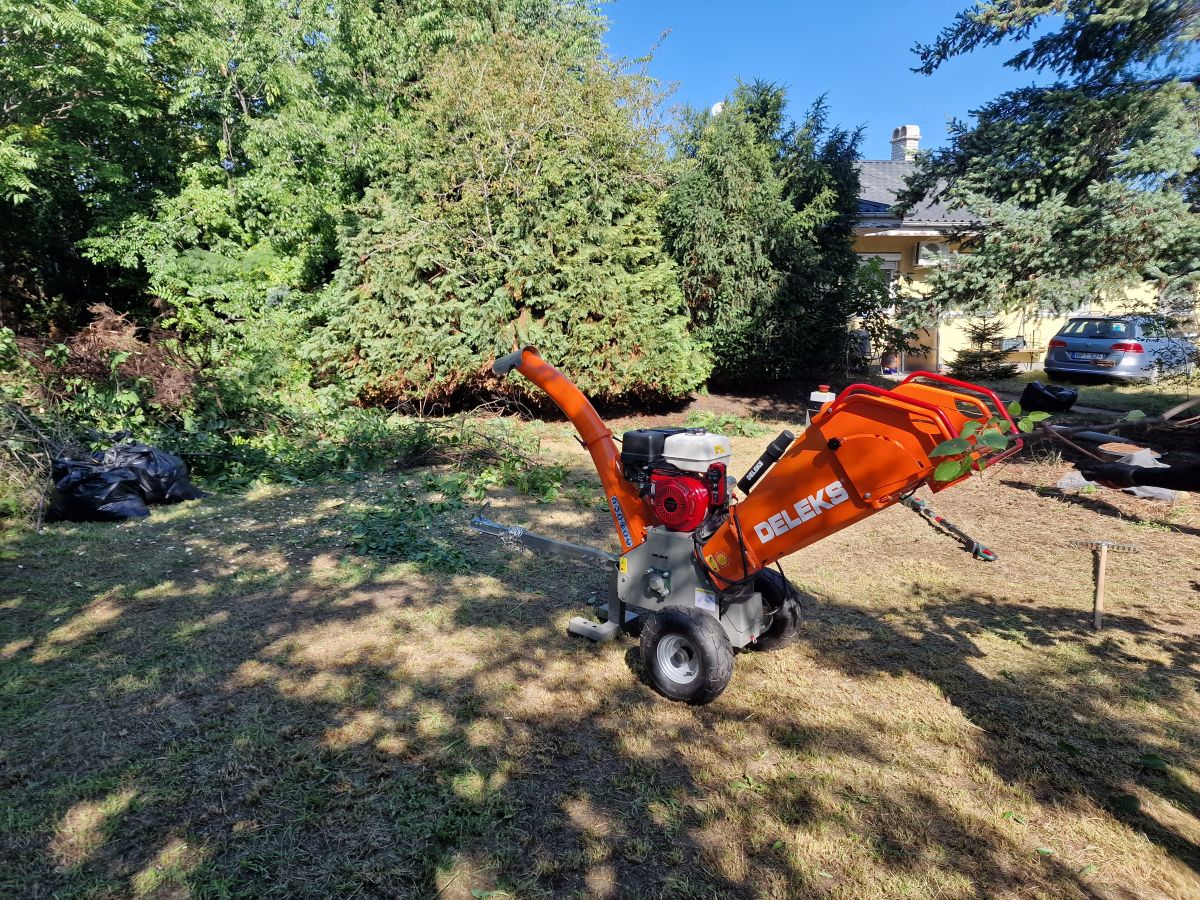 Deleks DK-800 Honda motoros ágdaráló bérlés Budapest és Pest megye